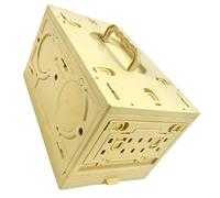 Kichvoe Cage à Oiseaux Multifonctionnelle Pliable en Plastique, Facile à Transporter Assembler, pour Voyages et Petits Animaux comme Oiseaux et Perroquets