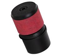 Kichvoe Capsule de Microphone Dynamique Rouge Noyau Professionnel pour Accessoires de Microphone Diy, Matériau Abs et Caoutchouc, pour Petites Performances et Ktv