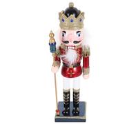 Kichvoe Casse-Noisette Décoratif en Bois pour Noël, Léger et Facile à