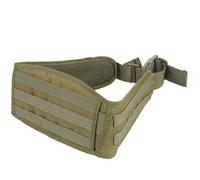 Kichvoe Ceinture CS de Survie Large Réglable en Oxford Vert | Maille Intérieure, Structure Démontable, Soutien Stable, pour Entraînement Terrain, Électriciens et Ouvriers