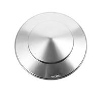 Kichvoe Chapeau de Cheminée Inoxydable 304 Diamètre 110 Mm, Protection Étanche pour Conduit de Fumée, Accessoire Toiture Pluie pour Poêle et Sortie D’aération Extérieure, Couvercle