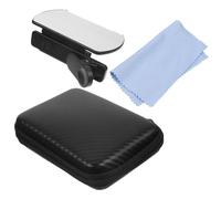 Kichvoe Clip de Miroir pour Téléphone Portable en Abs Image, Effet Clair et Lumineux, Kit Boîte de Rangement et Chiffon Anti-poussière, Accessoire Selfie Pratique Couleur