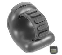 Kichvoe Compteur Manuel Numérique Portable Noir, Silencieux | Silicone et Plastique, Facile à Utiliser, Léger et Créatif, pour Stations et Docks
