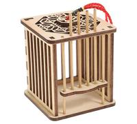 Kichvoe Conteneur de Reproduction en Bois Léger pour Sauterelles et Grillons, Boîte Facile à Transporter pour L'exploration en Plein Air des Garçon et Filles