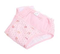 Kichvoe Couches Lavables en Coton Imperméables et Absorbantes pour Bébé, Culottes Confortables Anti-fuite pour Garçon et Fille, Adaptées au Lit Vêtements Couleur Couleur Aléatoire