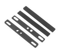 Kichvoe Coussinets en Mousse Acoustique pour Clavier Noir 4 Pièces Adhésif, Réducteur de Bruit pour Bureautique et Saisie Silencieuse