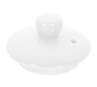 Kichvoe Couvercle Céramique Pour Théière Et Tasse à Thé Accessoire Pratique Céramique Pour Maintenir La Saveur De Vos Infusions Pour Maison Sorties