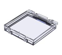 Kichvoe Couvercle de bouton d'alimentation : protection anti-erreur tactile transparente pour bouton d'alimentation d'ascenseur et d'ordinateur, capuchon de protection de sécurité