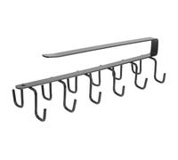 Kichvoe Crochet Porte-tasses Cuisine en Fer Noir, Support Mural sous Placard pour Rangement Tasse et Porte-gobelet, Organiseur Pratique pour Accessoires Cuisine, Style Aléatoire