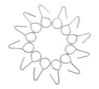 Kichvoe Crochets De Fixation pour Sièges De Voiture 100 Pièces 2,7x1,5cm Crochets s Multifonctionnels Adaptés Aux Housses Auto