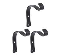 Kichvoe Crochets Muraux en Fer Minimalistes pour Support Pot de Fleur, Capacité de Charge, 3 Pièces, Décoration Maison et Jardin Simple et Robuste