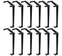 Kichvoe Écarteur de Branches Fruitières en Plastique Noir 50pcs pour Soutenir la Croissance et Prévenir Les Dommages aux Arbres Fruitiers en Jardin