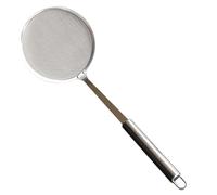 Kichvoe Écumoire à Frire en Acier Inoxydable 14 Cm, Passoire Cuisine à Maille Fine Rigide, Louche à Écumoire Araignée pour Filtrer Aliments Frits, Servir Nouilles et Fondue, Accessoire