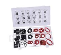 Kichvoe Ensemble de 141 Joints D’étanchéité en Caoutchouc Résistants à Haute Température, Kit Rondelles O-ring pour Plomberie Industrielle, Accessoires Réparation Tuyau Solide, Assortiment Complet