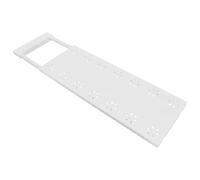 Kichvoe Étagère Extensible Réglable pour Armoire Rangement Modulable pour Dressing et Placard Organisateur Polyvalent et Pratique Séparateur de Placard Ajustable Plastique