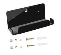 Kichvoe Étagère Murale Acrylique Flottante pour Switch Support Compact Polyvalent pour Rangement Accessoires Console Compatible avec Murs Lisses Installation Facile