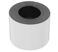 Kichvoe Étiquettes Magnétiques Effaçables 50 Mm Larges Rouleau 3 M Blanc Réutilisables en Caoutchouc Souple pour Tableaux Blancs Réfrigérateurs Bureau Tri et Organisation