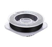 Kichvoe Fil de Ligature pour Canne à Pêche 50 M Noir N°7, Câble Guide-Canne Polyvalent pour Équipement de Pêche en Plein Air, Ligne d'attache Résistante Compatible Route et Mer