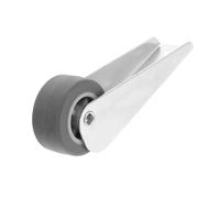 Kichvoe Galet Robuste pour Porte Coulissante en Acier Inoxydable, Roue de Support Inférieure pour Portes de Jardin et Portails, Roulettes Silencieuses Favorisant un Glissement Fluide