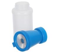 Kichvoe Gobelet de Bain Médicamenteux pour Trayons de Vache 300ml en Plastique et Silicone Bleu, Conception Ergonomique pour Usage Intensif en Exploitation Laitière Professionnelle