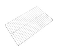 Kichvoe Grille de Barbecue en Acier Inoxydable Multifonction Argentée Cuisine Extérieure, Maintien de L'humidité des Aliments, pour Pizza et Crêpes
