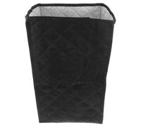 Kichvoe Housse Anti-poussière Matelassée Noire pour Extracteur de Jus et Centrifugeuse, Tissu Non Tissé Résistant avec Poches de Rangement, Protection pour Appareils Cuisine et Plan