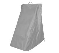 Kichvoe Housse pour Dévidoir de Tuyau D'arrosage Étanche en Tissu Oxford 63x66x68 Cm Gris avec Cordon de Serrage, Protection UV et Pluie, Compatible Chariot et Mural, pour Jardin
