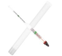 Kichvoe Hydromètre de Salinité Aquatique en Verre, Densimètre 1.060 pour Aquarium Marin, Plastique Léger, Testeur Précis de l'eau de Mer, Outil de Mesure pour Poissons et Bassins