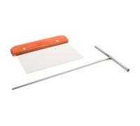 Kichvoe Kit de Crêpeuse et Spatule en Acier Inoxydable, Outil à Crêper Simple et Facile à Utiliser, Design Créatif, pour Restaurant ou Commerce Alimentaire