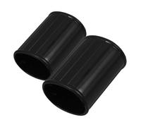 Kichvoe Kit de Réparation en PP Noir 2 Pièces pour Parasol de Terrasse Œillet de Trou Facile à Installer et Amélioration Stabilité pour Table de Patio pour Fête Estivale