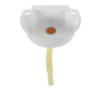 Kichvoe Lavabo d'angle Flottant : lavabo Mural Compact - Évier de Salle de Bain Compact et sans perçage pour Camping-Cars et espaces Utilitaires