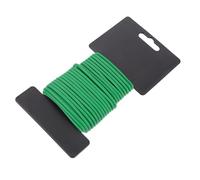 Kichvoe Lien de Jardinage Souple en PVC et Fer Vert 1 Rouleau