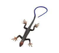 Kichvoe Lizard Figurine Model: Plastic Fake Lizard Decoration Realistic Blue Lizard, 5.11 inch, Educational Animal Plaything