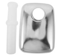 Kichvoe Lot de 2 accessoires pour hachoir à viande - Plateau avec poussoir - Pièce de rechange pour hachoir électrique et machines de transformation de saucisses