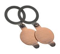 Kichvoe Lot De 2 Caches Anti-Regards pour Miroir De Porte Protection De Confidentialité Protection D'Appartement Dispositifs De Sécurité Protection De Vue Couvercle De Trou De