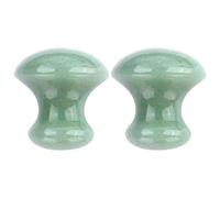 Kichvoe Lot De 2 Planches De Massage Champignon Pierre De Massage Visage Et Corps Outils Gua Sha Pour Soins De La Peau Avec Huiles Essentielles Aide À Favoriser La Circulation