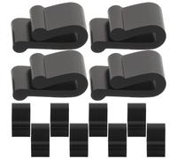 Kichvoe Lot de 20 Clips de Protection pour couvercles de cocotte : Clips de Protection pour ustensiles de Cuisine - Pare-Chocs en Silicone, Pinces de pour l'empilage et Le Rangement des