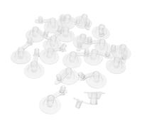 Kichvoe Lot de 20 Embouts de Gonfleur d'air en PVC pour Anneaux de Natation et Coussins Gonflables, Accessoires Polyvalents Joint Étanche, pour Camping et Piscine