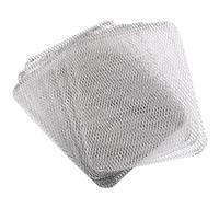 Kichvoe Lot de 20 grilles jetables en aluminium pour barbecue - 38,1 x 30,5 cm