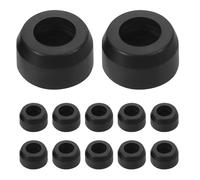 Kichvoe Lot de 30 Pieds isolants en Caoutchouc améliorés pour Caisson de Basses - Pieds en Caoutchouc Anti-Vibrations - Patins d'isolation Audio pour la Maison, empêchant Les mouvements et