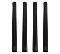 Kichvoe Lot de 4 rallonges d'aspirateur longues : tube d'extension en plastique de 45 cm pour extracteur de poussière - accessoires pour aspirateurs cassés ou manquants