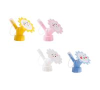 Kichvoe Lot de 4 Têtes D'arrosage pour Bouteilles, Bec Verseur en Plastique Multifonction, Arroseur pour Semis et Bonsaï, Compatible Jardin Intérieur, Couleurs Assorties Couleur Aléatoire