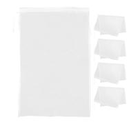 Kichvoe Lot de 5 Sachets Filtrants en Maille Fine 30x45 Cm, Passoire Alimentaire Réutilisable pour Lait de Noix, Jus de Fruits et Vin, Filtre Alimentaire Multifonction Cuisine Maison