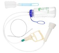 Kichvoe Machine à Traire Manuelle pour Bovins et Ovins, 1 Tête Simple, Plastique Solide, Kit 2 Litres Pompe Manuelle, Accessoires pour Ferme et Traite des Vaches et Moutons