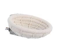 Kichvoe Main Corde de Coton Petit pour Oiseaux Nid de Reproduction pour Perroquets Reposoir Tissé pour Cage pour Petits Oiseaux