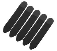 Kichvoe Manchon Adhésif pour Stylo Tablette en Spandex Noir, Protection Solide et Adhérence Forte, Lot de 5 Pièces pour Rangement et Utilisation Facile