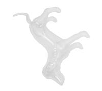 Kichvoe Mannequin Gonflable pour Vêtements de Chien PVC Transparent Ajustable et Réutilisable Présentoir pour Tenues de Chiens Modèle Pratique pour Magasins Animaux et Toilettage
