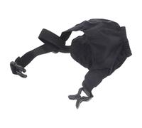 Kichvoe Masque Yeux Animaux de Compagnie Noir en Nylon, Cache-Œil Extérieur Protection Solaire et Soulagement du Mal des Transports pour Chiens