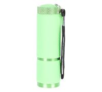 Kichvoe Mini Lampe Témoin Jade LED 9 UV Violette Compacte pour Techniciens en Nail Art et Usage Professionnel Caoutchouc et Batterie Aaa