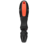 Kichvoe Mini Perceuse Manuelle de Précision en Acier Noir, Outil Lourd pour Travail du Bois, Forets 0,5-8mm, pour Usage à Domicile Atelier